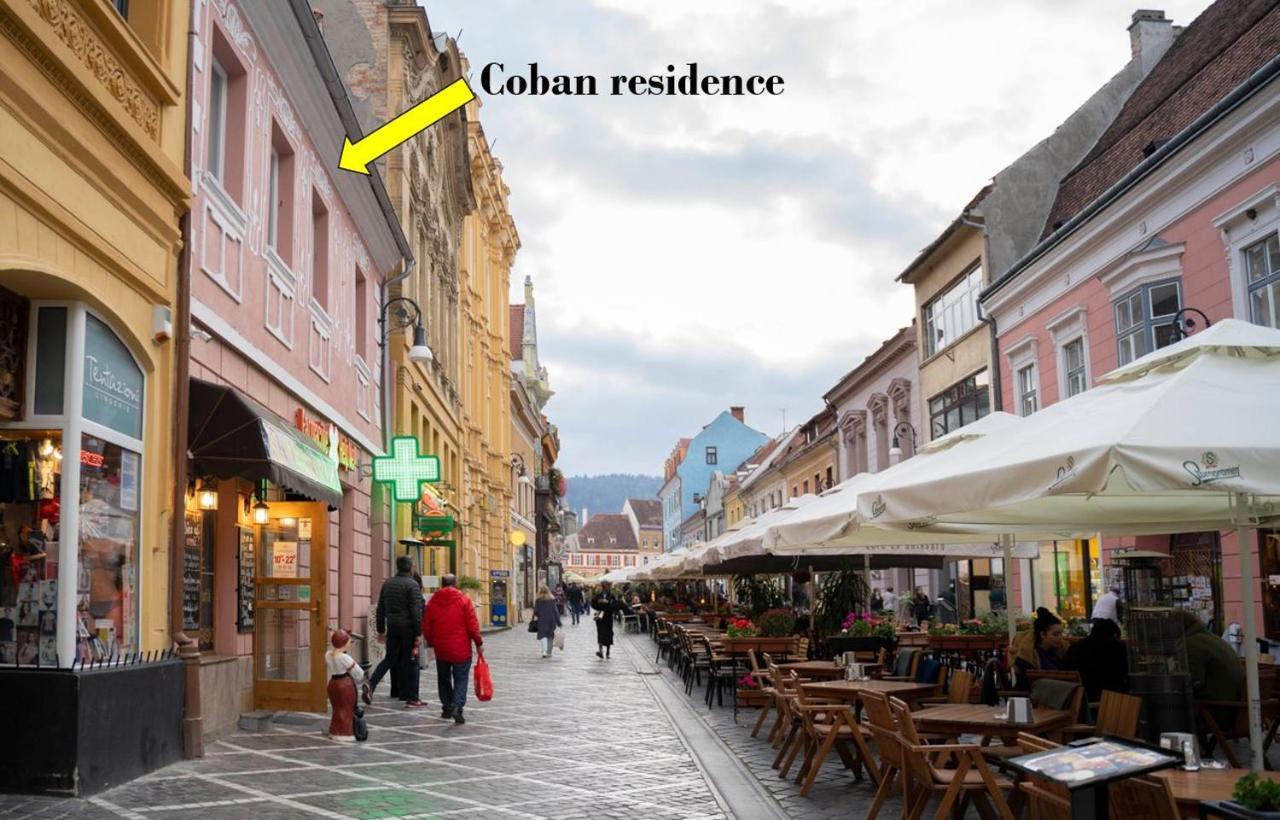 Coban Residence Apartments Braşov Buitenkant foto
